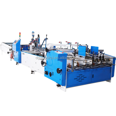 Voedselmap Gluer Machine Automatische semi-automatische map Bodemvergrendelingsmachine